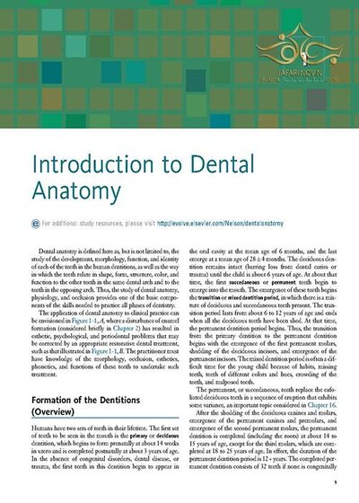 Wheeler's Dental Anatomy, Physiology and Occlusion فیزیولوژی و آناتومی ویلر