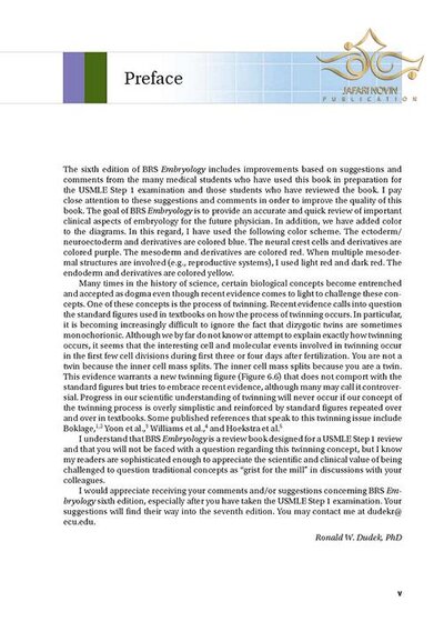 BRS Embryology (Board Review Series) Sixth Edition BRS
