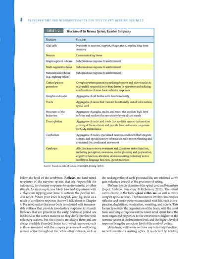 Neuroanatomy and Neurophysiology for Speech and Hearing Sciences2018