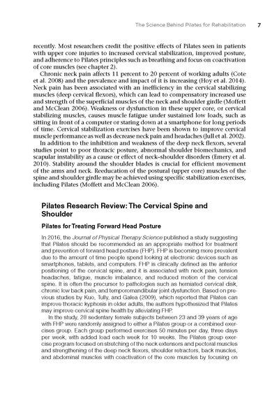 Pilates for Rehabilitation