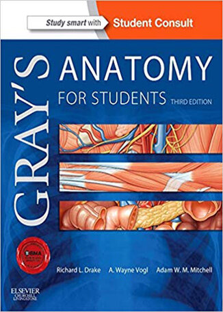 عکس دانلود کتاب 2015 2016Gray's Anatomy for Students (آناتومی گری)