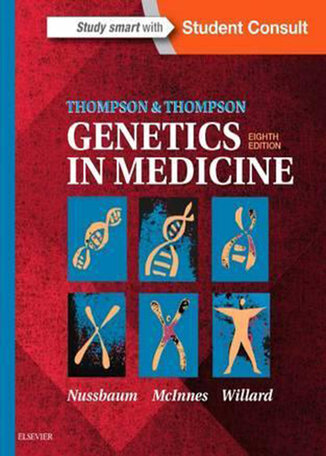 عکس دانلود کتاب Thompson & Thompson Genetics in Medicine2015 ژنتیک تامپسون و تامپسون در پزشکی