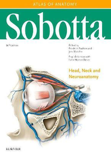 عکس دانلود کتاب Sobotta Atlas of Anatomy Head،Neak and Neuroanatony  vol 3