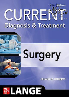 عکس دانلود کتاب Current Diagnosis and Treatment Surgery 15th Edition 2020