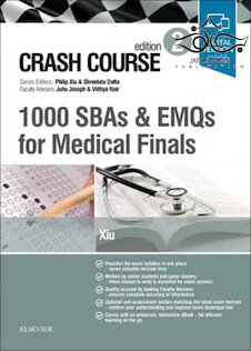 تخفیف دانلود کتاب Crash Course 1000 SBAs and EMQs for Medical Finals 2nd Edition2019