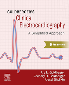 دانلود کتاب Goldberger's Clinical Electrocardiography : A Simplified Approach 10th Edition 2023