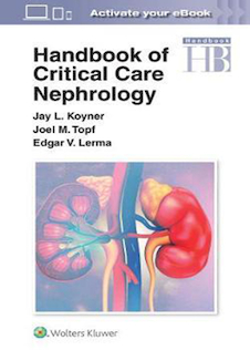 عکس دانلود کتاب Handbook of Critical Care Nephrology