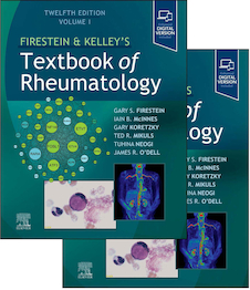 دانلود کتاب Firestein & Kelley’s Textbook of Rheumatology, 12th Edition 2025