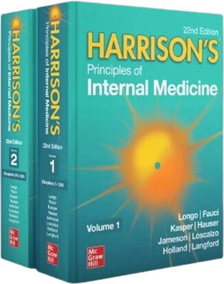 عکس دانلود کتاب Harrison's Principles of Internal Medicine, 22th Edition 2026