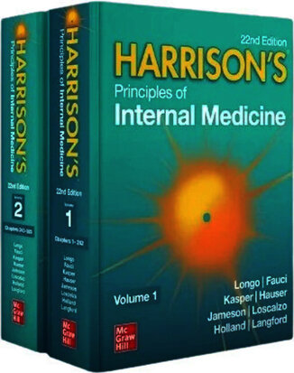 عکس دانلود کتاب Harrison's Principles of Internal Medicine, 22th Edition 2026