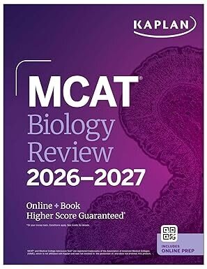 تخفیف دانلود کتاب MCAT Biology Review 2026-2027