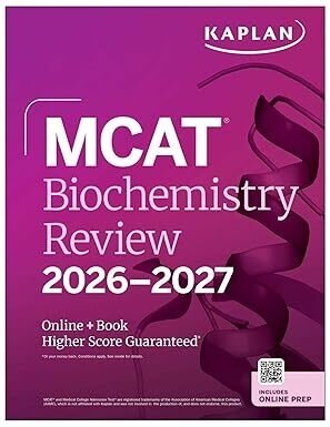 تخفیف دانلود کتاب MCAT Biochemistry Review 2026-2027