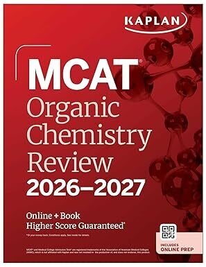 تخفیف دانلود کتاب MCAT Organic Chemistry Review 2026-2027