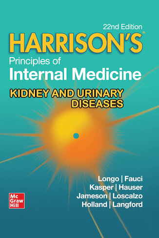 تخفیف دانلود کتاب The Principles of Harrison’s Internal Medicine: Kidney and Urinary T ... 
