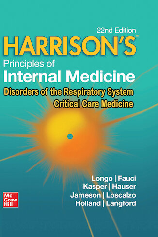 تخفیف دانلود کتاب The Principles of Harrison’s Internal Medicine: Pulmonary and Critic ... 