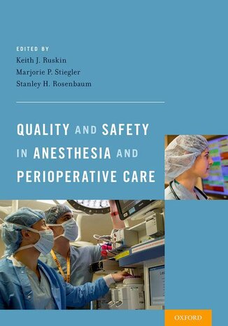 عکس دانلود کتاب Quality and Safety in Anesthesia and Perioperative Care