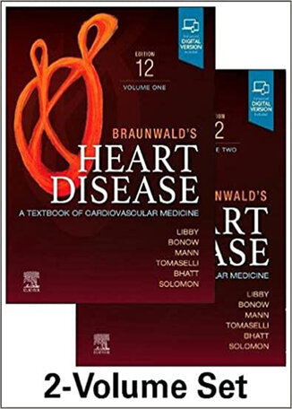 دانلود کتاب Braunwald’s Heart Disease, 2 Vol Set: A Textbook of Cardiovascular Medicine 2022